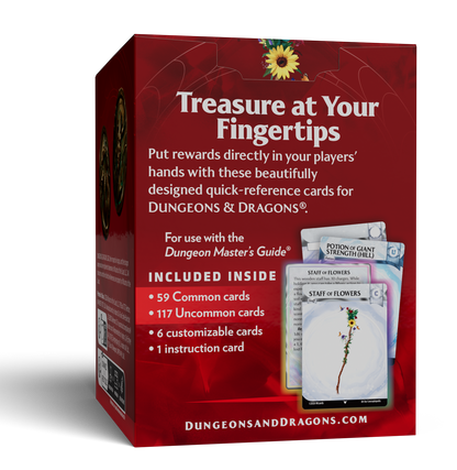 Dungeons & Dragons - Trove Reference Cards - Magic Items: Common and Uncommon