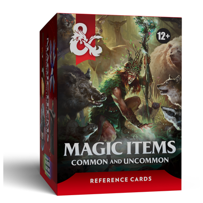 Dungeons & Dragons - Trove Reference Cards - Magic Items: Common and Uncommon