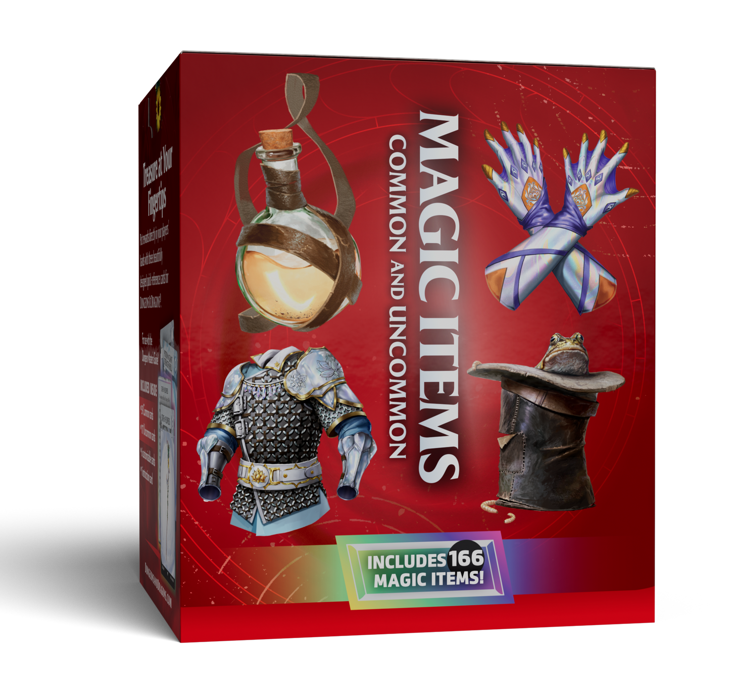 Dungeons & Dragons - Trove Reference Cards - Magic Items: Common and Uncommon