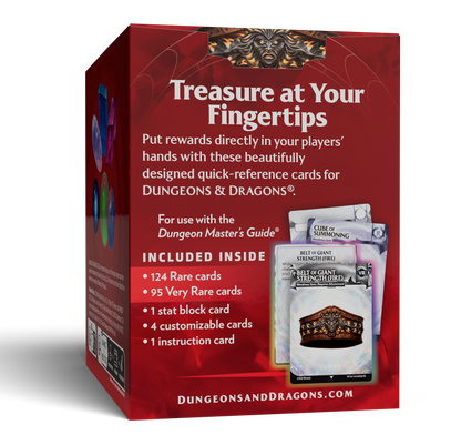Dungeons & Dragons - Trove Reference Cards - Magic Items: Rare and Very Rare