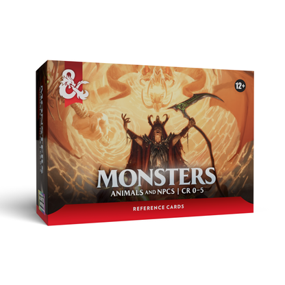Dungeons & Dragons - Trove Reference Cards - Monsters: Animals and NPCs