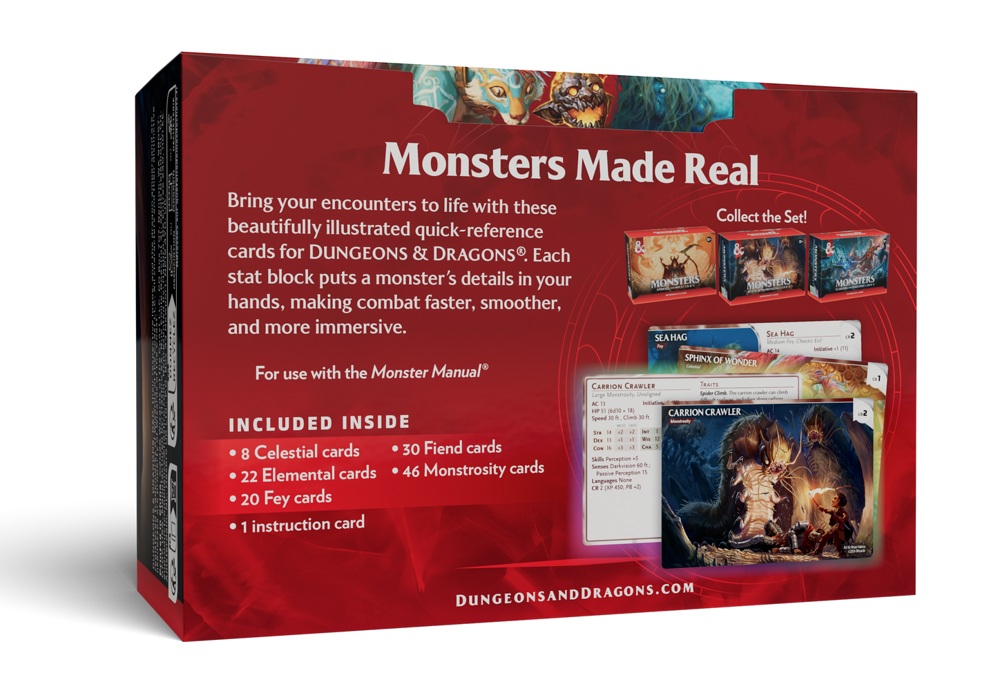 Dungeons & Dragons - Trove Reference Cards - Monsters: Mystical and Menacing