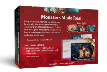 Dungeons & Dragons - Trove Reference Cards - Monsters: Mystical and Menacing