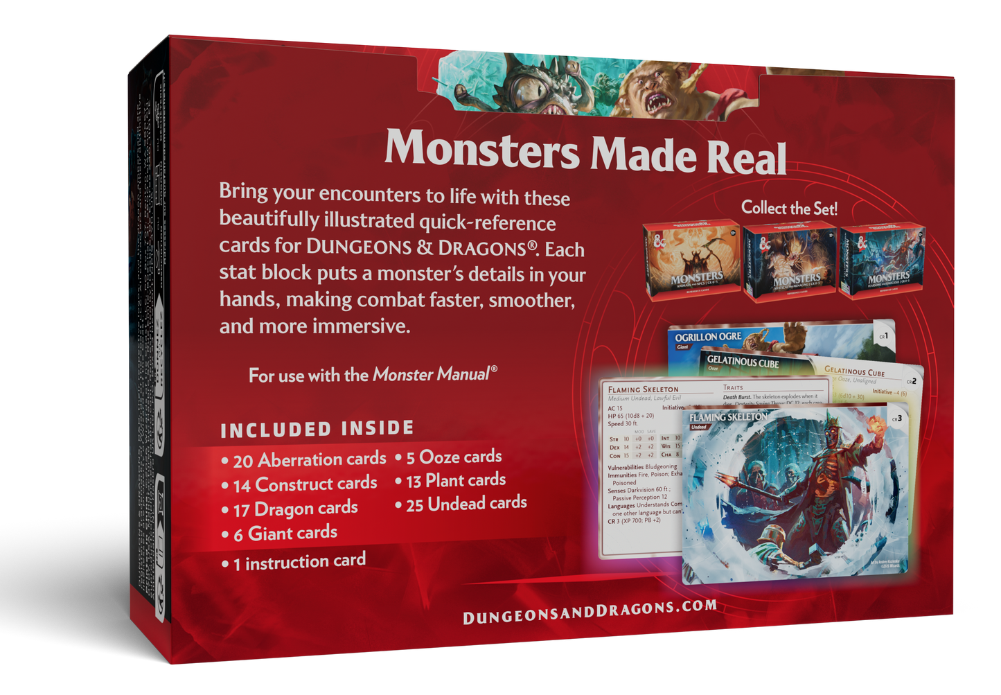 Dungeons & Dragons - Trove Reference Cards - Monsters: Fearsome and Ferocious