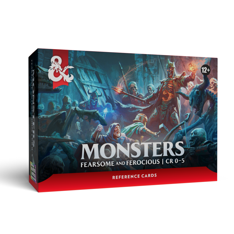 Dungeons & Dragons - Trove Reference Cards - Monsters: Fearsome and Ferocious