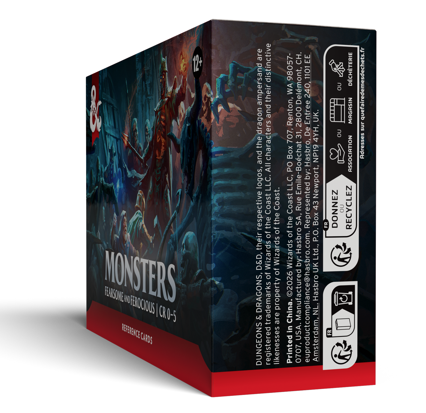 Dungeons & Dragons - Trove Reference Cards - Monsters: Fearsome and Ferocious