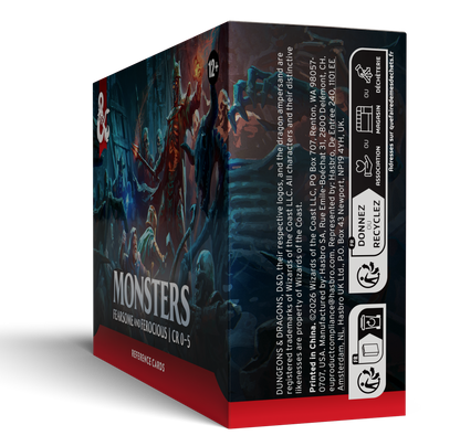 Dungeons & Dragons - Trove Reference Cards - Monsters: Fearsome and Ferocious