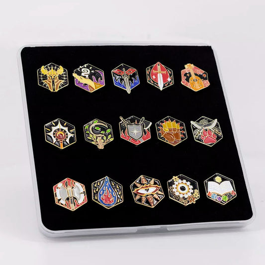 Dungeons and Dragons Character Class Pins