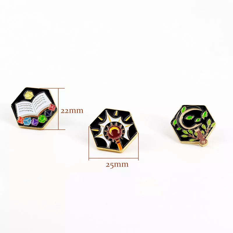 Dungeons and Dragons Character Class Pins