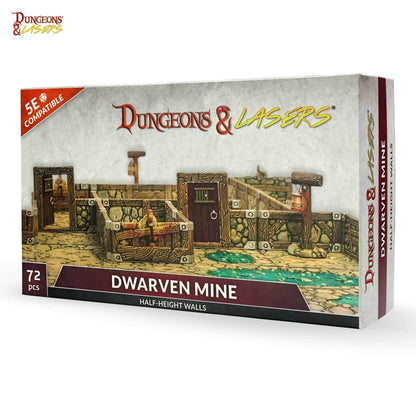 Dwarven Mine: Half-height Walls